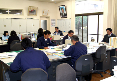 事務所内の様子