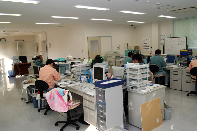 事務所内の様子。