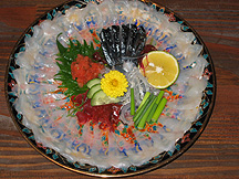 ふぐのお刺身