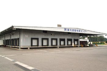 ひたちなか市の物流センター