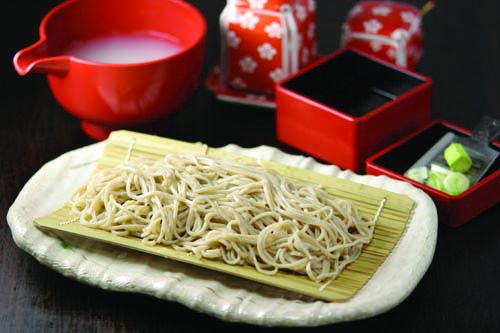 常陸秋蕎麦の十割蕎麦（梅み月）