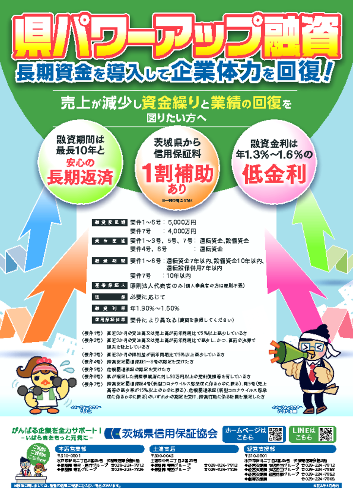 県パワーアップ融資（表）のサムネイル